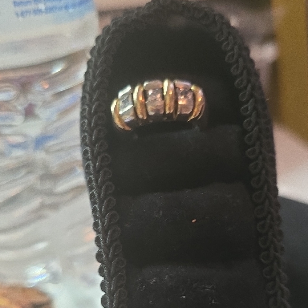 Gold and Silver Ring